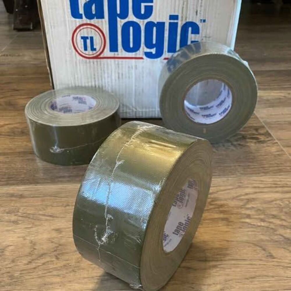 *3 ROLLS* | Tape Logic 3-in x 60-yds Camo Green 10mil Thick HEAVY DUTY Duct Tape